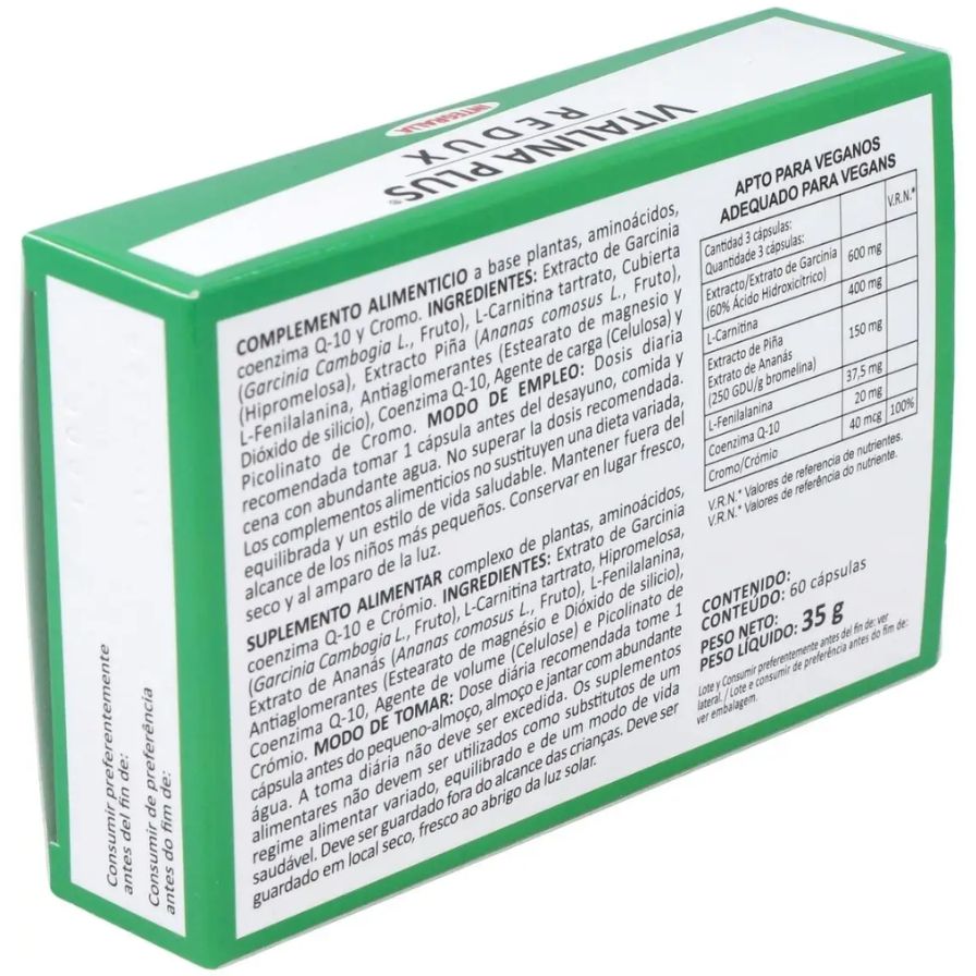 Vitalina Plus Redux 60 Capsulas | Integralia - Dietetica Ferrer