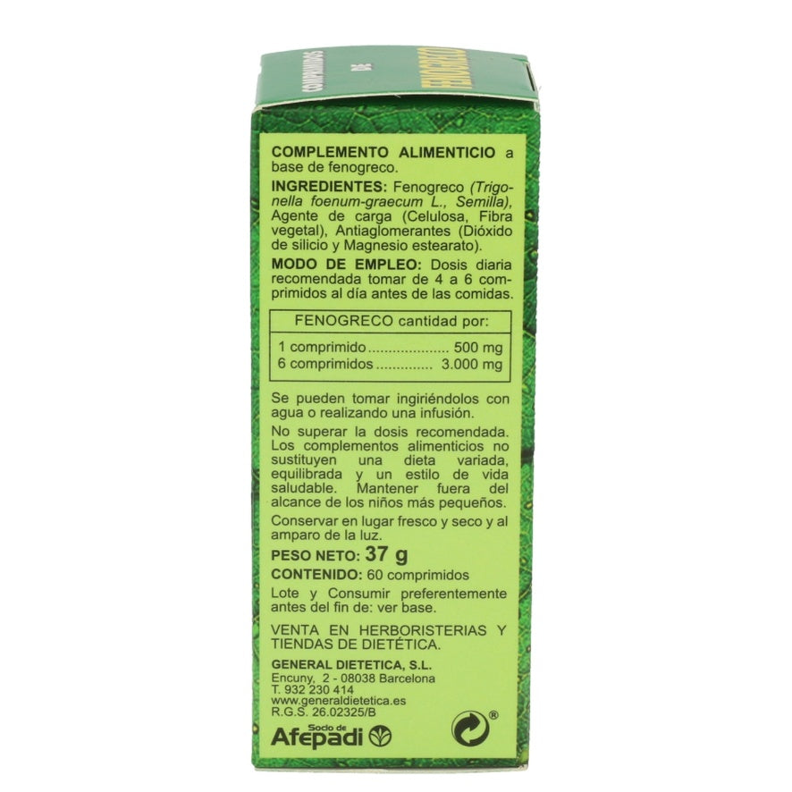 Fenogreco 60 Comprimidos | Integralia