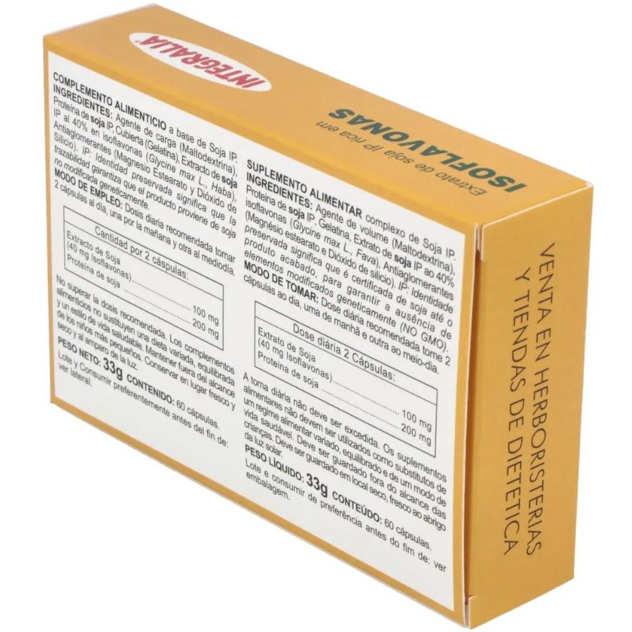 Isoflavonas 60 Capsulas | Integralia