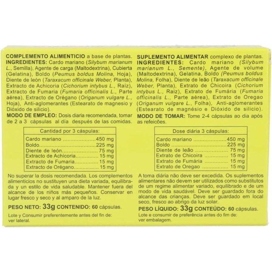 Cardo Mariano Plus 60 Capsulas | Integralia - Dietetica Ferrer