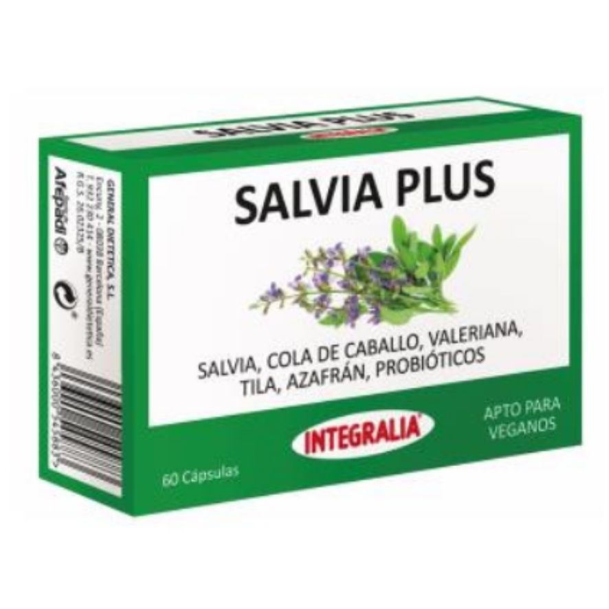 Salvia Plus 60 Capsulas | Integralia - Dietetica Ferrer
