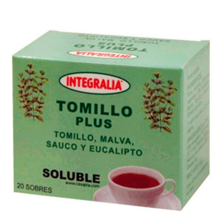 Tomillo Plus Soluble 20 Sobres | Integralia - Dietetica Ferrer