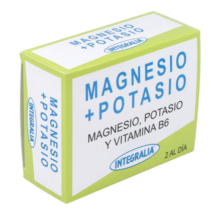 Magnesio y Potasio 60 Capsulas | Integralia