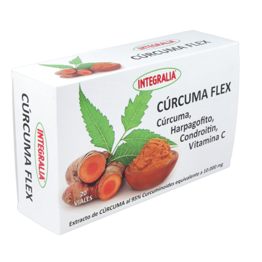 Cúrcuma Flex 20 Viales | Integralia - Dietetica Ferrer