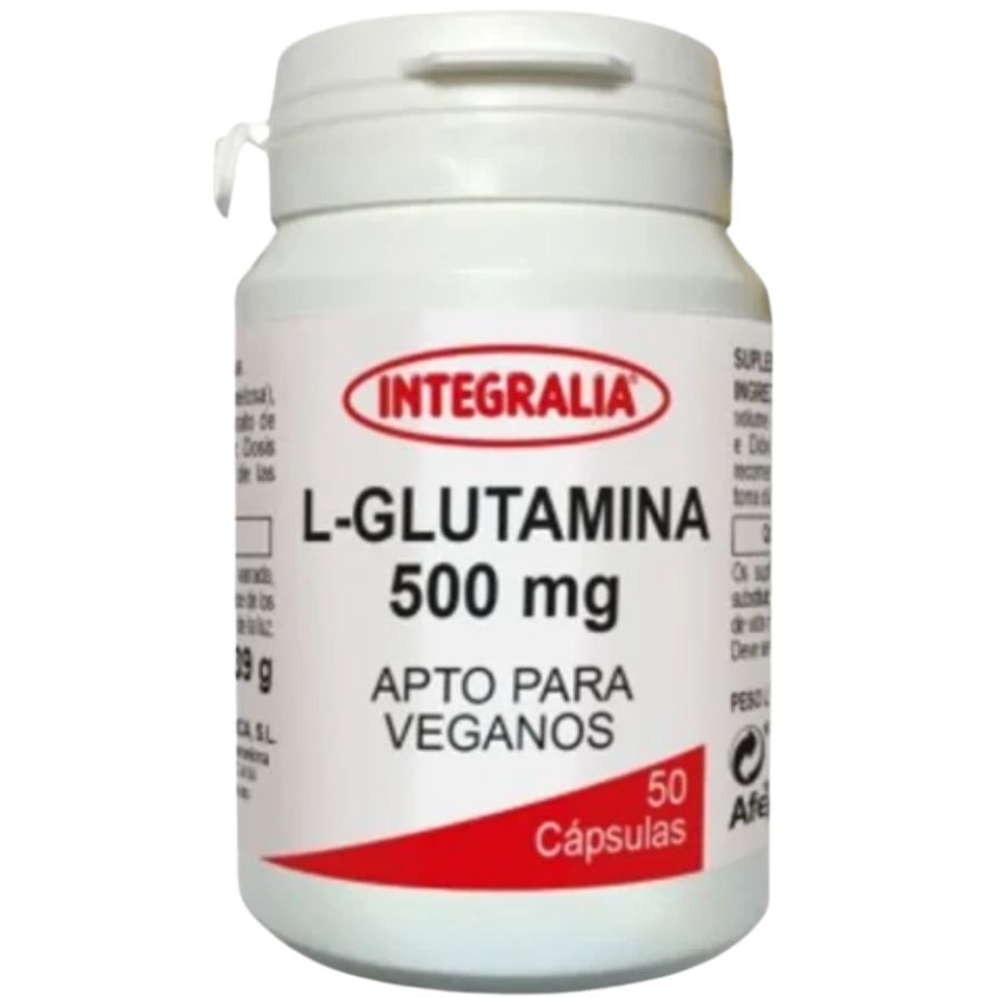 L Glutamina 500 mg 50 Capsulas | Integralia - Dietetica Ferrer