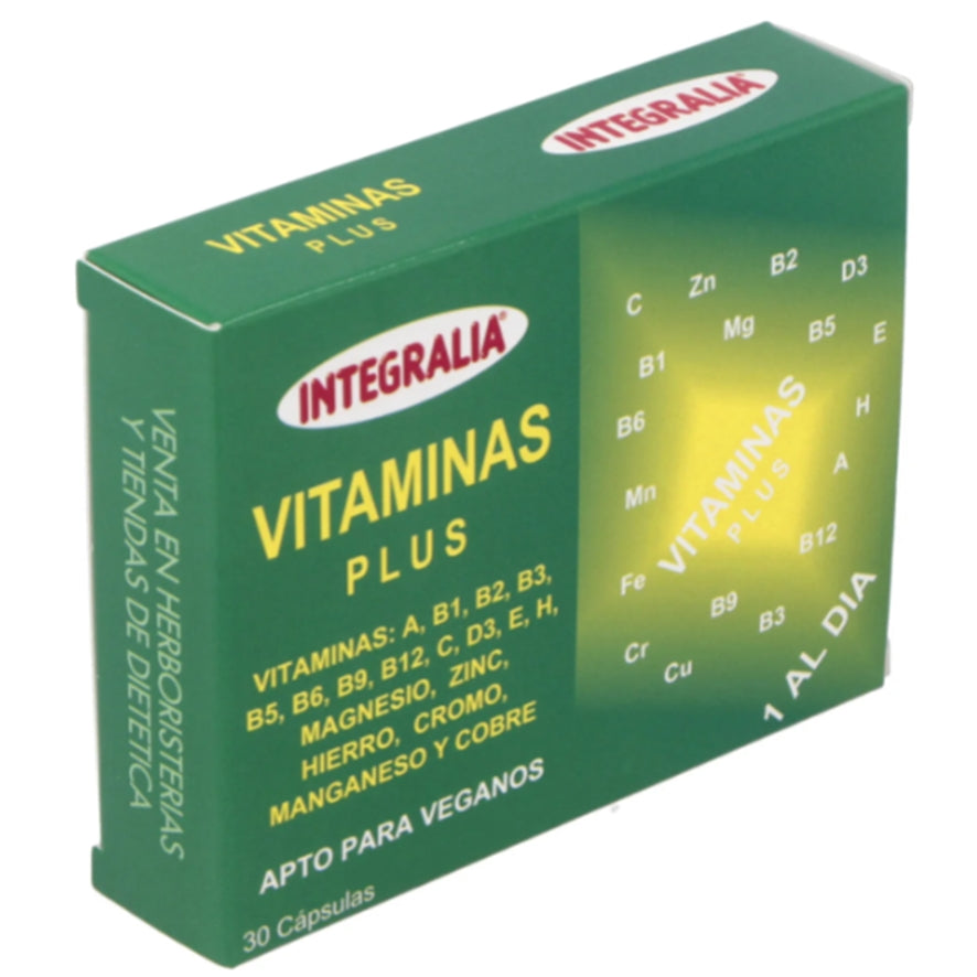 Vitaminas Plus 30 Capsulas | Integralia - Dietetica Ferrer
