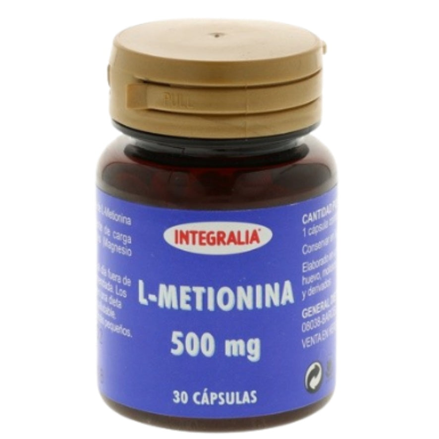 L Metionina 500 mg 30 Capsulas | Integralia - Dietetica Ferrer