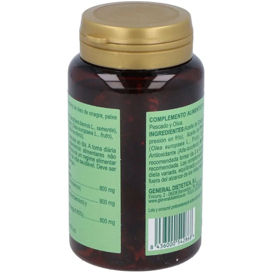 Omega 3 6 9 100 Perlas | Integralia - Dietetica Ferrer