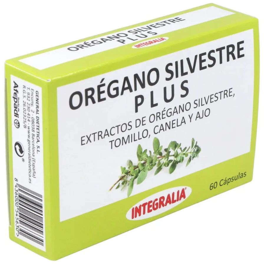Oregano Silvestre Plus 60 Cápsulas | Integralia