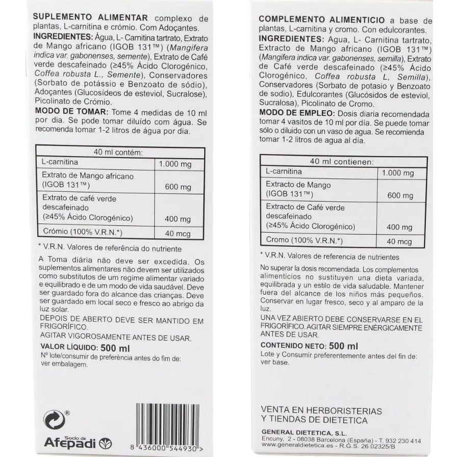 Originalia Slim Jarabe 500 Ml | Integralia - Dietetica Ferrer