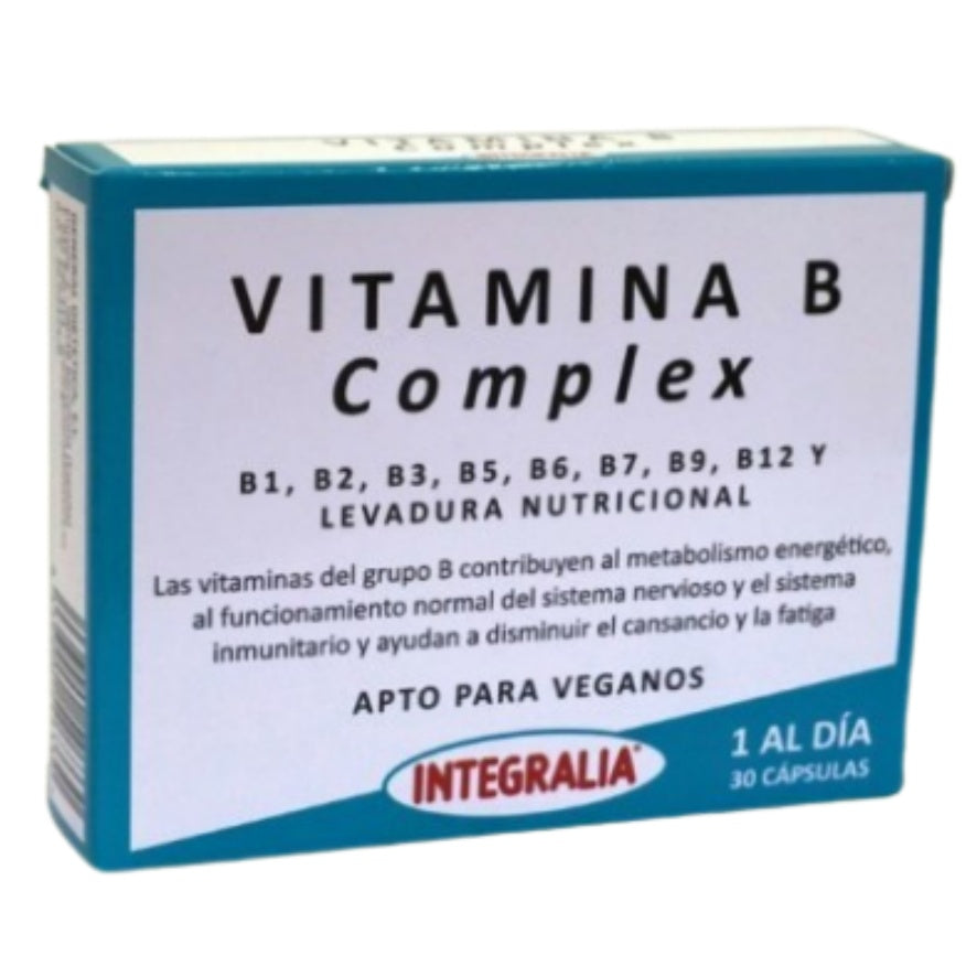 Vitamina B Complex 30 Capsulas | Integralia