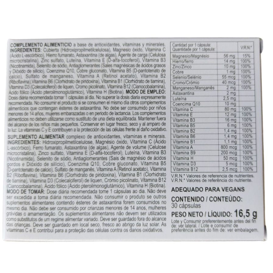 Vitaminas Complex Senior 30 Capsulas | Integralia - Dietetica Ferrer