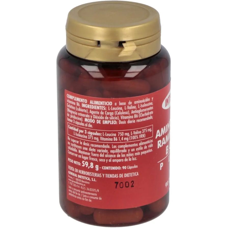 Aminoacidos Ramificados BCAA 90 Capsulas | Integralia