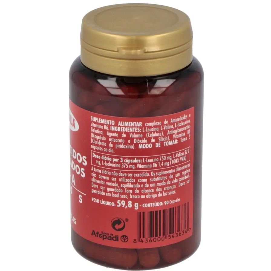 Aminoacidos Ramificados BCAA 90 Capsulas | Integralia