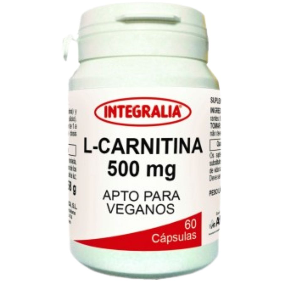 L-Carnitina 500 Mg 60 Cápsulas | Integralia