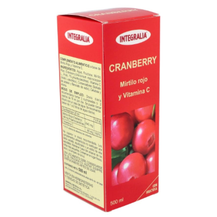 Cranberry Jarabe 500 ml | Integralia - Dietetica Ferrer