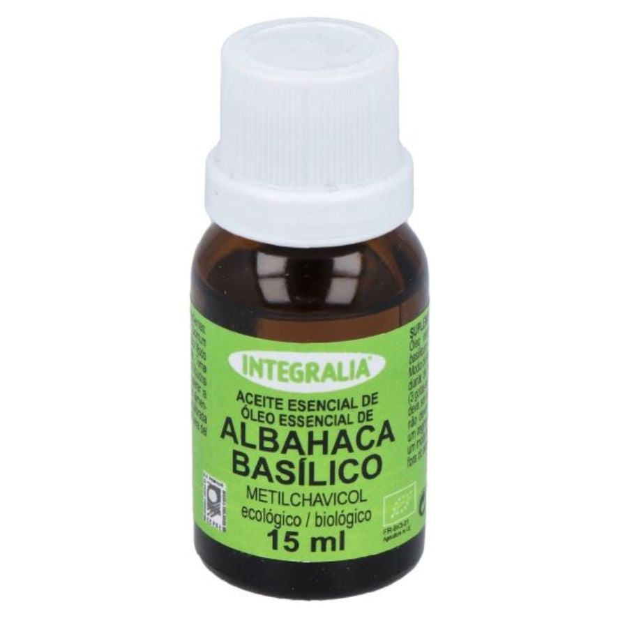 Aceite Esencial de Albahaca Eco 15 ml | Integralia - Dietetica Ferrer