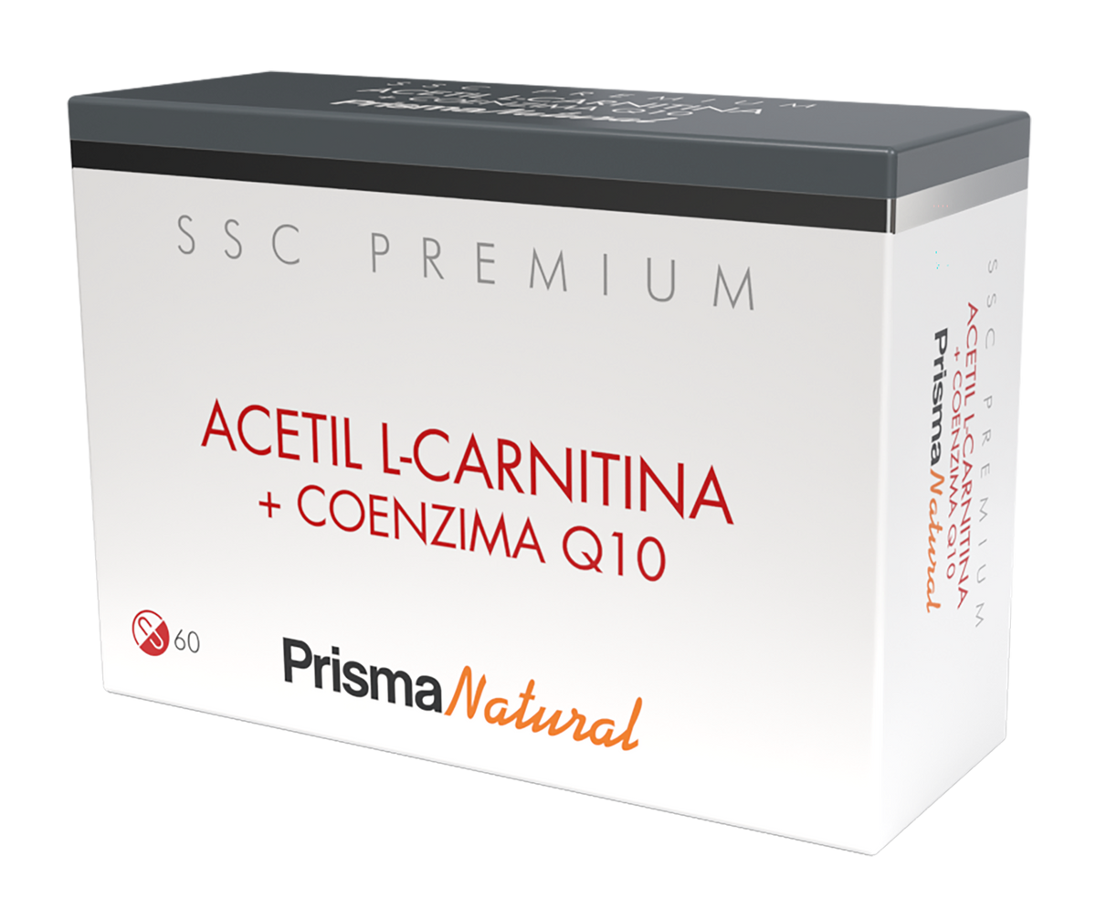 Acetil L-Carnitina + Coenzima Q10 60 Capsulas | Prisma Natural