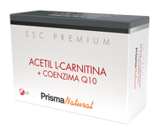 Acetil L-Carnitina + Coenzima Q10 60 Capsulas | Prisma Natural