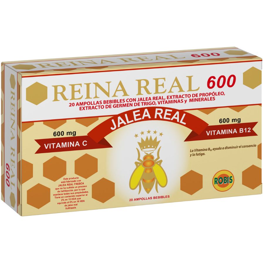 Reina Real 600 20 Viales | Robis - Dietetica Ferrer