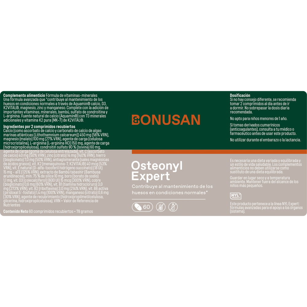 Osteonyl Expert 60 Cápsulas | Bonusan