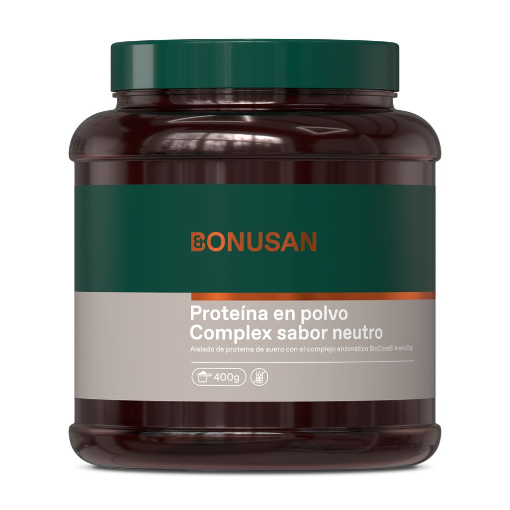 Proteína En Polvo Complex Sabor Neutro 400 Gr | Bonusan
