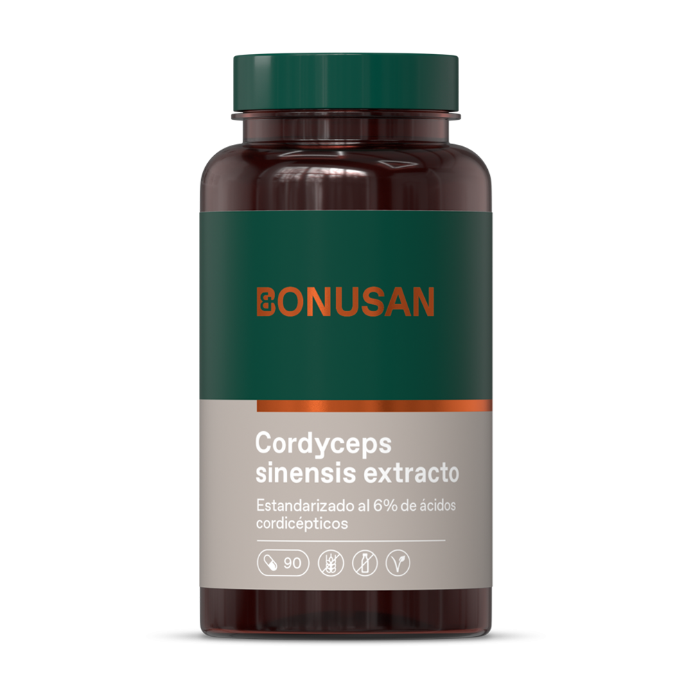 Cordyceps Sinensis Mycelium 90 Capsulas | Bonusan - Dietetica Ferrer