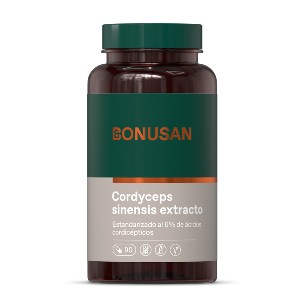 Cordyceps Sinensis Mycelium 90 Capsulas | Bonusan - Dietetica Ferrer