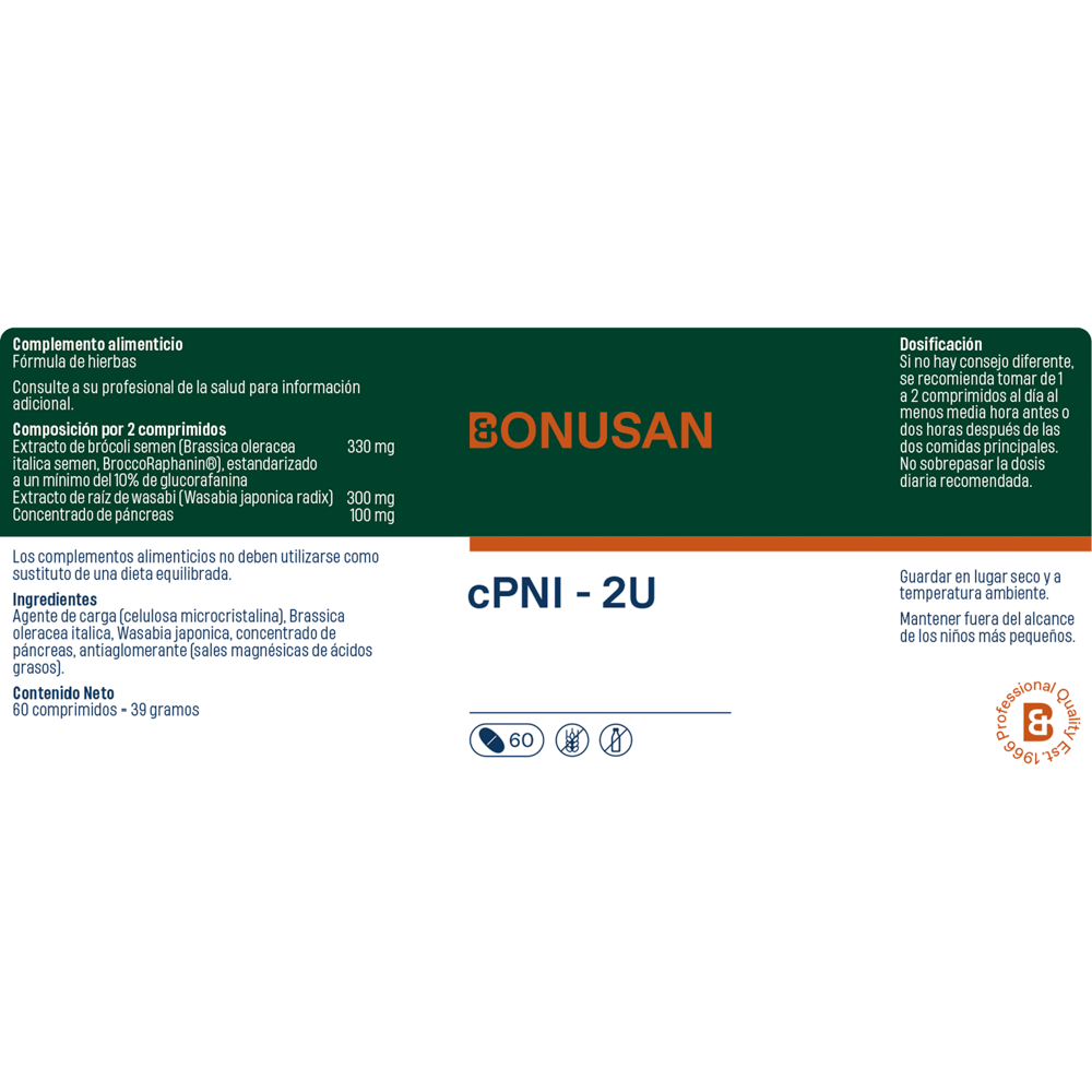 CPNI 13D 60 Cápsulas | Bonusan - Dietetica Ferrer