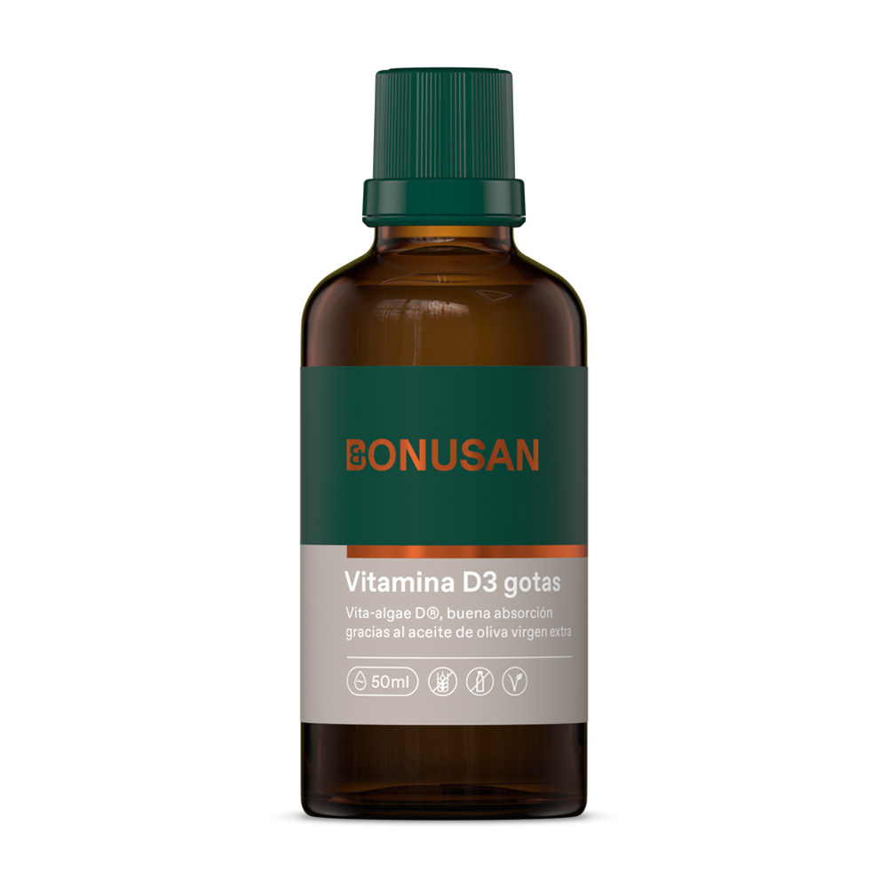 Vitamina D3 Gotas 50 Ml Aceite | Bonusan
