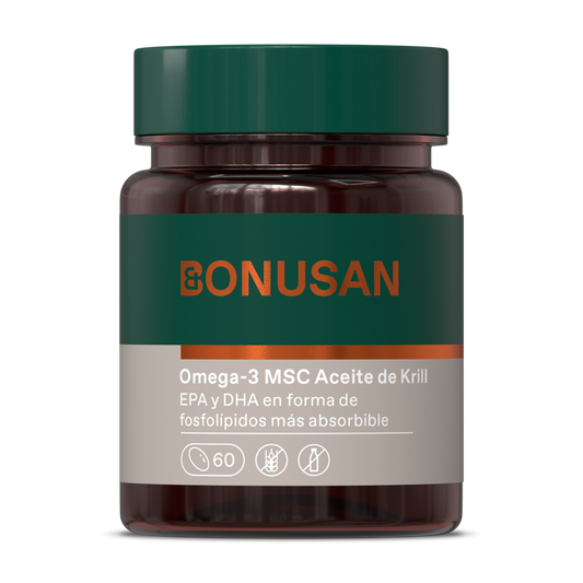 Aceite de krill 60 Cápsulas | Bonusan - Dietetica Ferrer