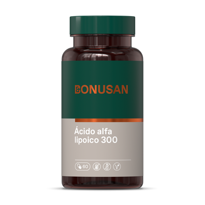 Acido Alfa Lipoico 300 mg 60 Capsulas | Bonusan - Dietetica Ferrer