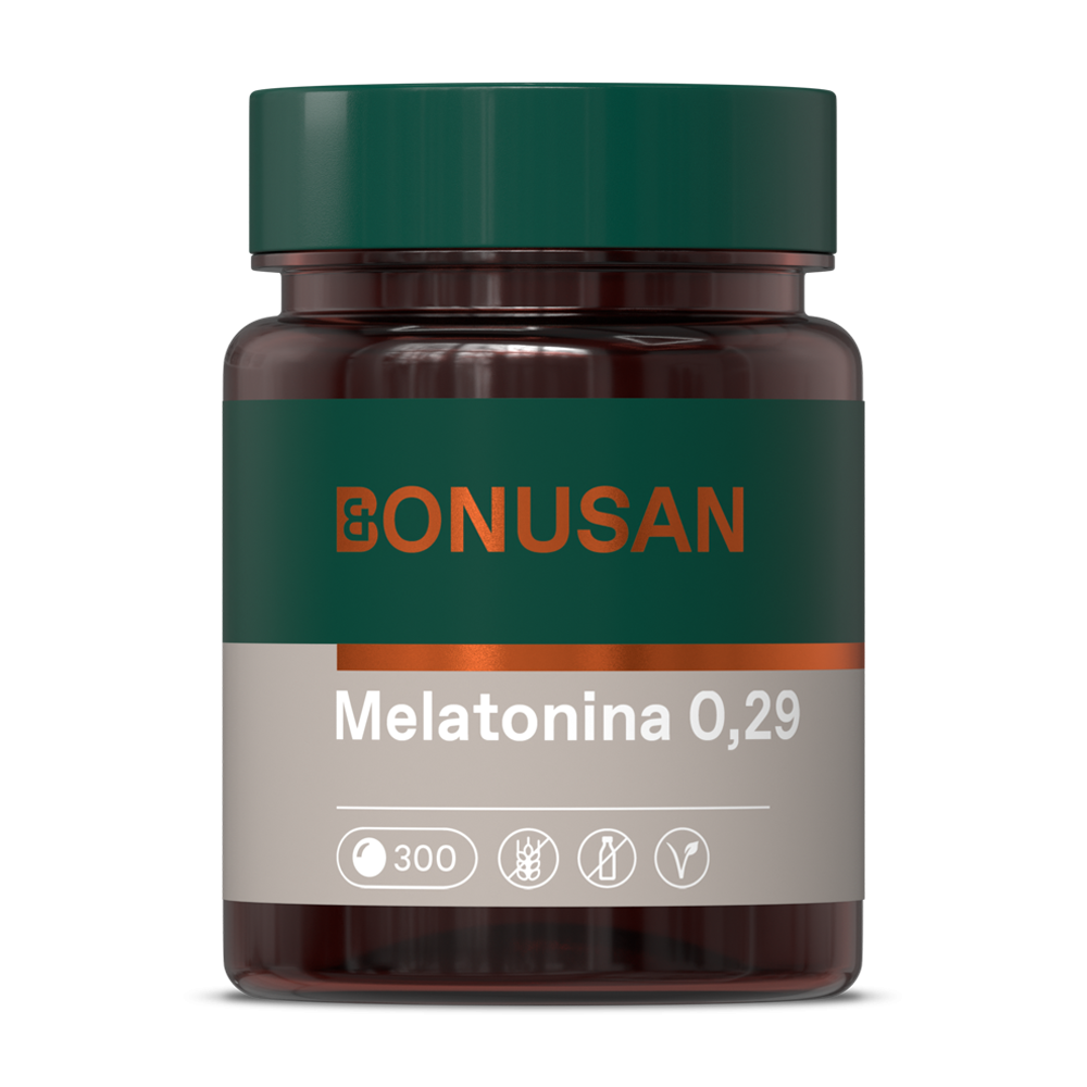 Melatonina 0,29 mg 300 Tabletas | Bonusan - Dietetica Ferrer
