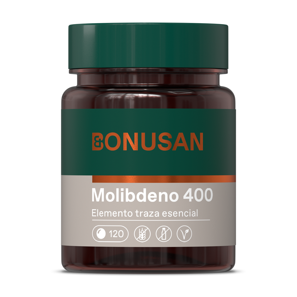 Molibdeno 400 mcg 120 Tabletas | Bonusan - Dietetica Ferrer