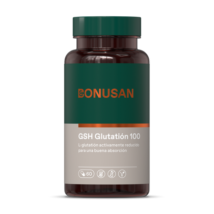 GSH Glutation 100 mg 60 Capsulas | Bonusan - Dietetica Ferrer