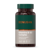 Vitamina B 50 Complejo 60 Capsulas | Bonusan - Dietetica Ferrer
