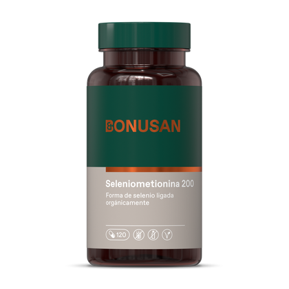 Seleniometionina 200 mcg 120 Capsulas | Bonusan - Dietetica Ferrer