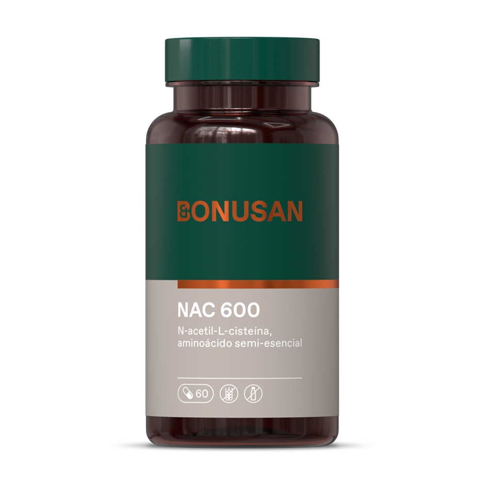 Nac 600 Mg 60 cápsulas | Bonusan