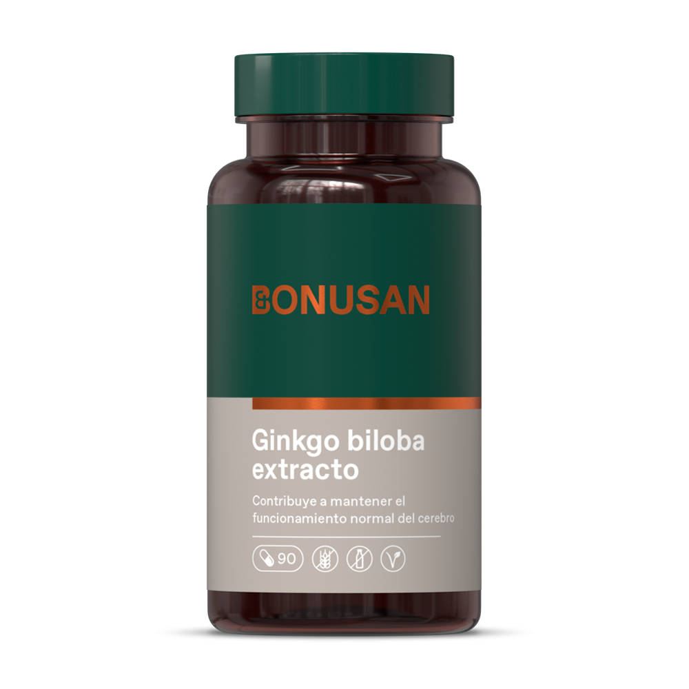 Ginkgo Biloba Extracto 90 Capsulas | Bonusan - Dietetica Ferrer