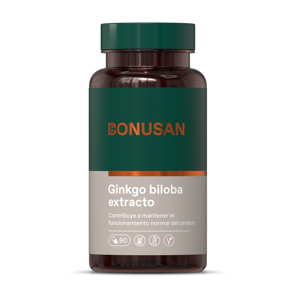 Ginkgo Biloba Extracto 90 Capsulas | Bonusan - Dietetica Ferrer