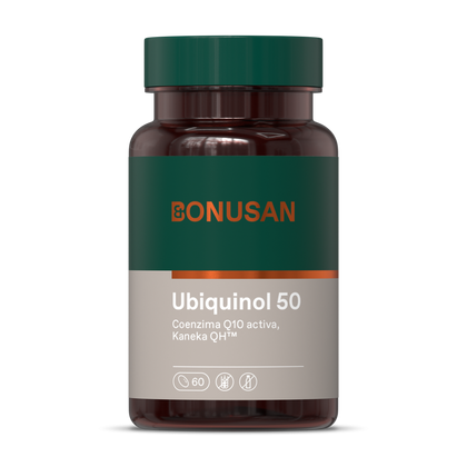 Ubiquinol 60 perlas | Bonusan - Dietetica Ferrer