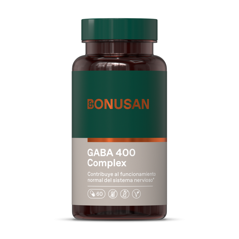 Gaba 400 mg Plus 60 Capsulas | Bonusan - Dietetica Ferrer