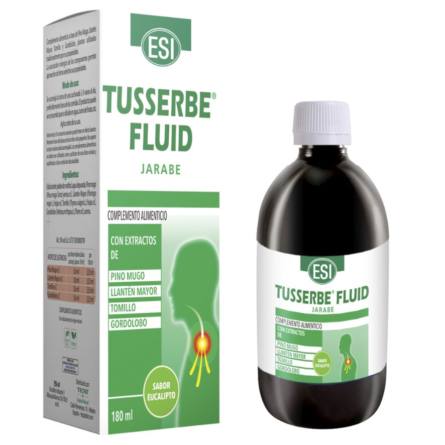 Tusserbe Fluid Jarabe 180 ml | Esi - Dietetica Ferrer