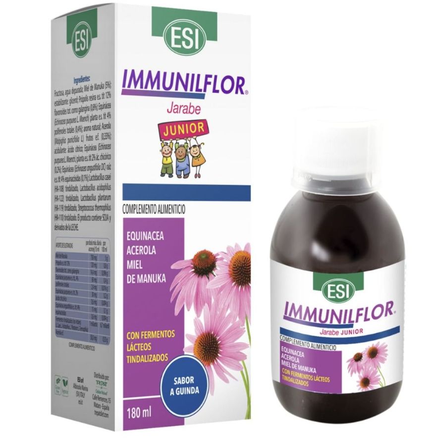 Immunilflor Jarabe Junior 180 ml | Esi - Dietetica Ferrer