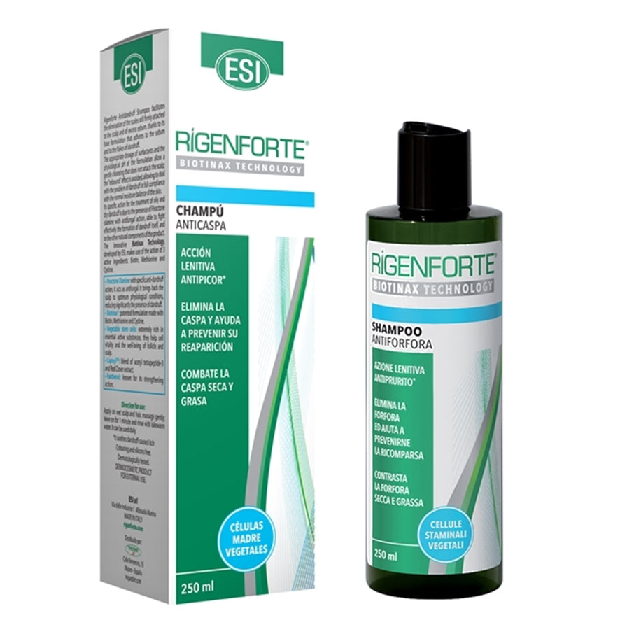 Rigenforte Champu Anticaspa 200 ml | Esi - Dietetica Ferrer