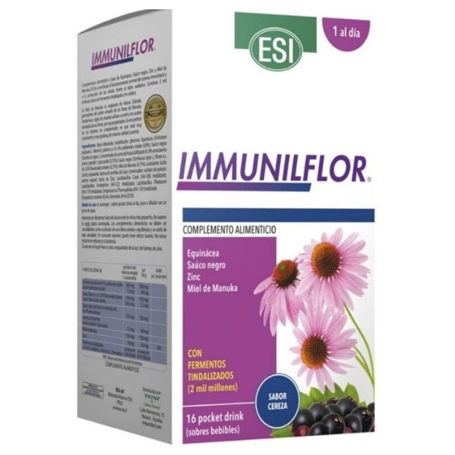 Immunilflor Pocket Drink 16 Sobres | Esi - Dietetica Ferrer