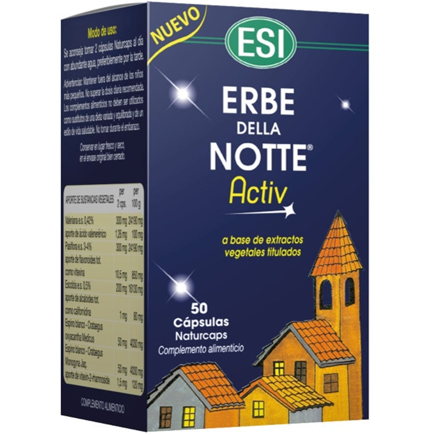 Erbe Della Notte Activ 50 Capsulas | Esi - Dietetica Ferrer