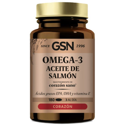 Aceite de Salmon Omega 3 180 Perlas | GSN