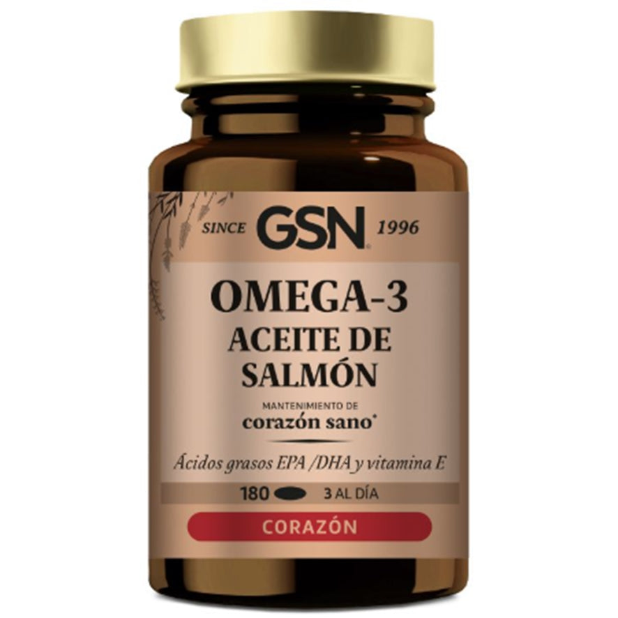 Aceite de Salmon Omega 3 180 Perlas | GSN