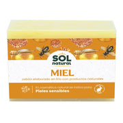 Jabon Natural de Miel 100 gr | Sol Natural - Dietetica Ferrer